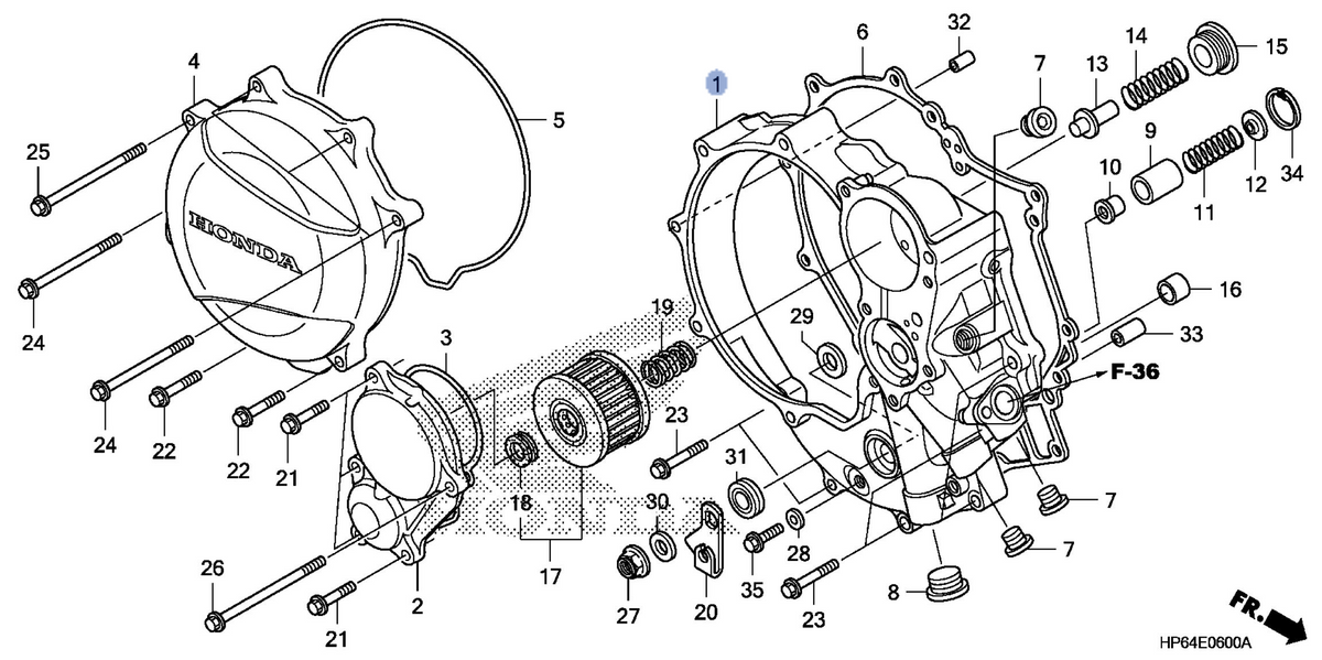 Honda OEM part 11330-HP6-A00
