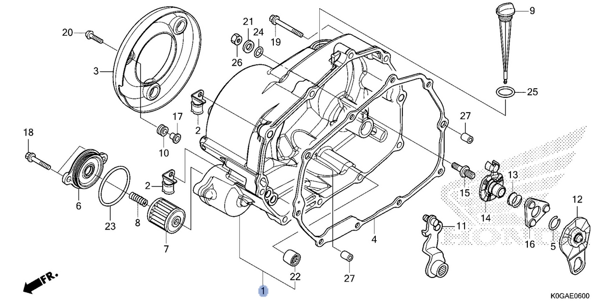 Honda OEM part 11330-K0G-T20