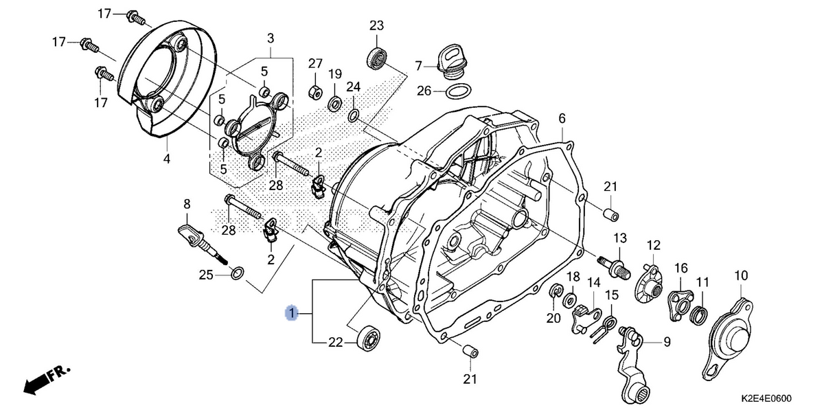 Honda OEM part 11330-K2E-T00