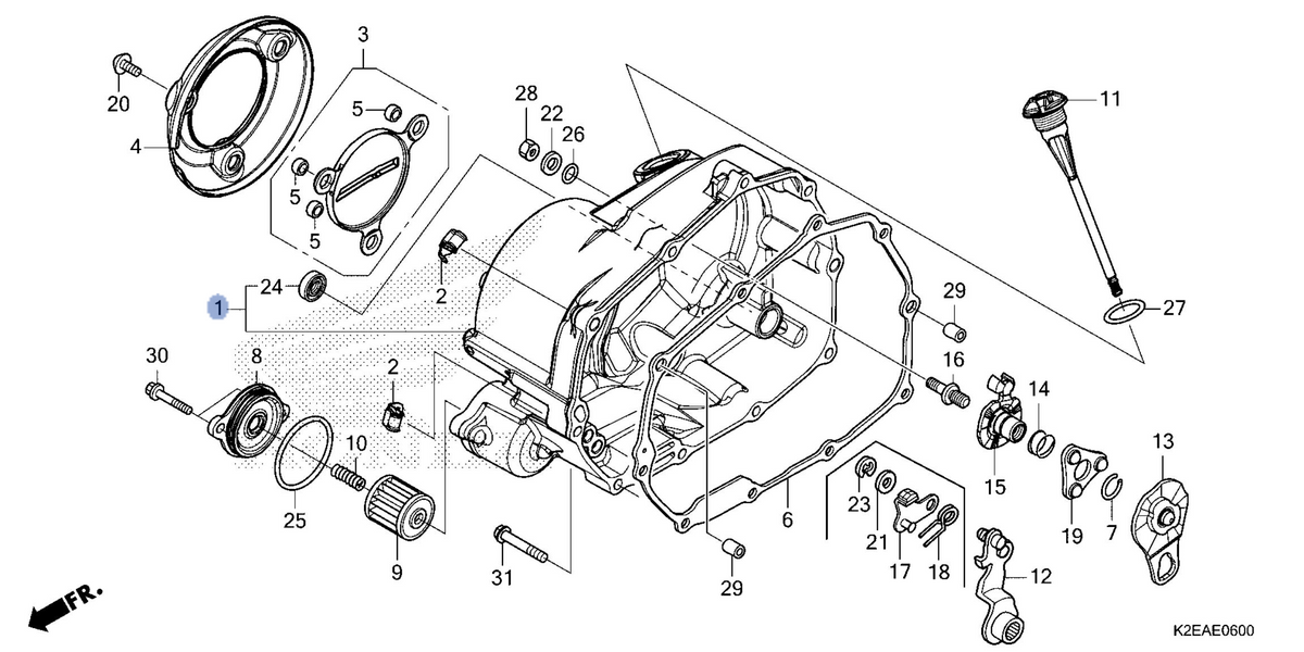 Honda OEM part 11330-K2E-T10