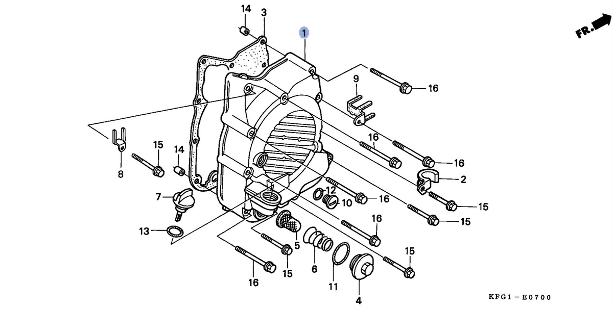 Honda OEM part 11330-KPB-000
