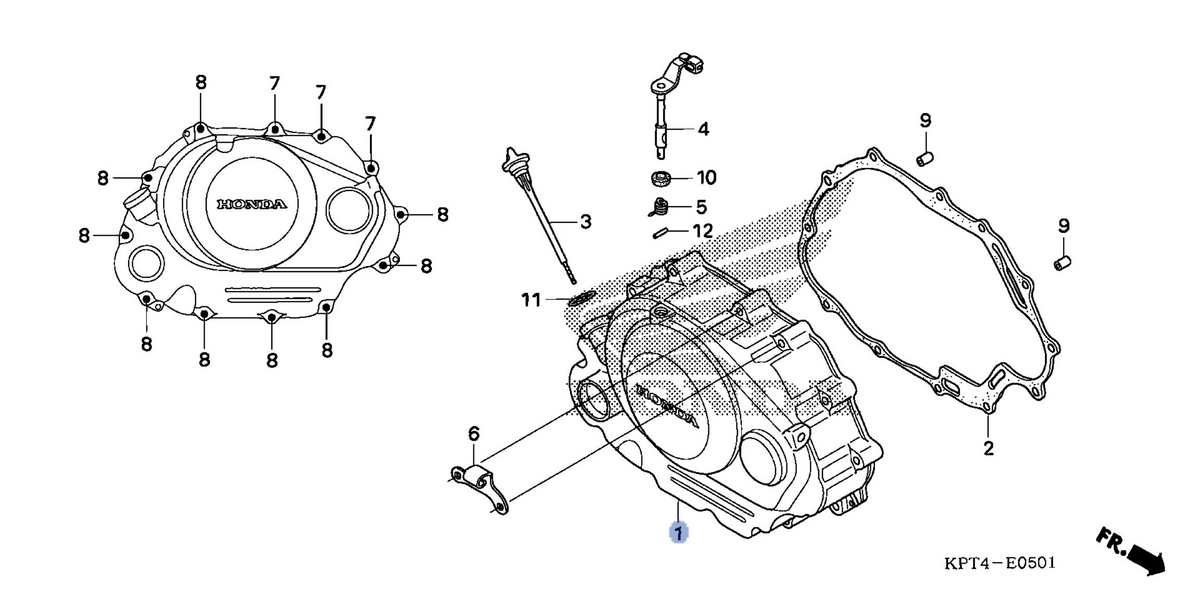 Honda OEM part 11330-KRM-851