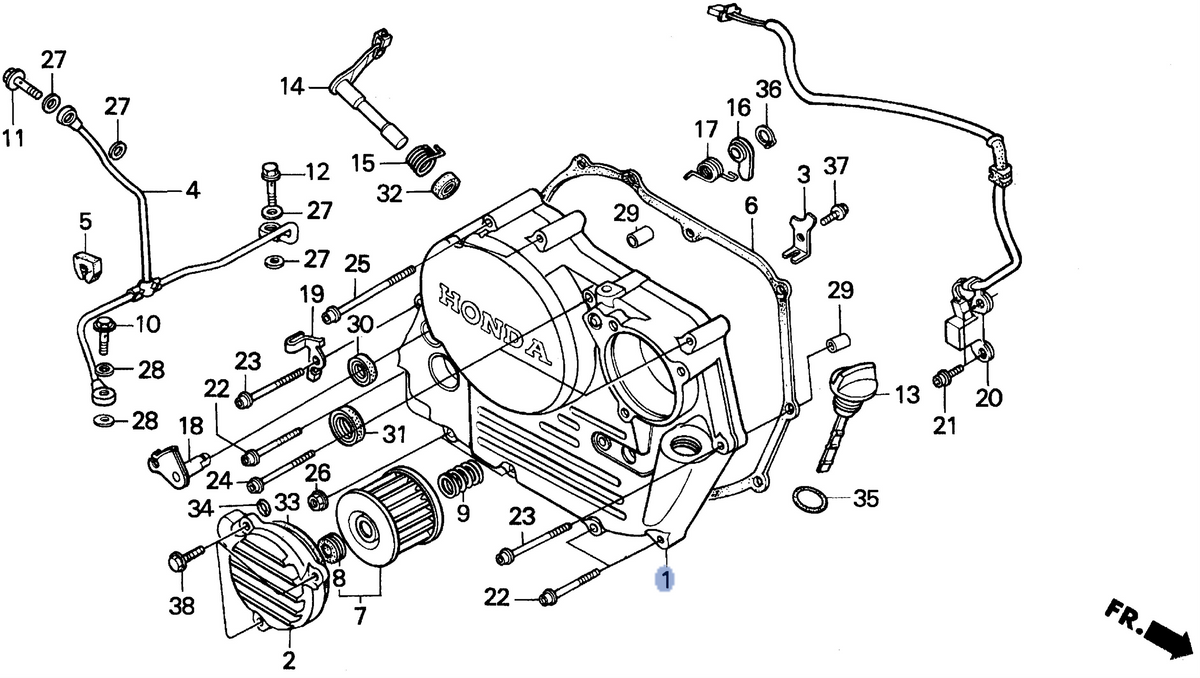 Honda OEM part 11330-KV6-670