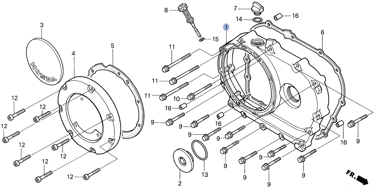 Honda OEM part 11330-MAH-000
