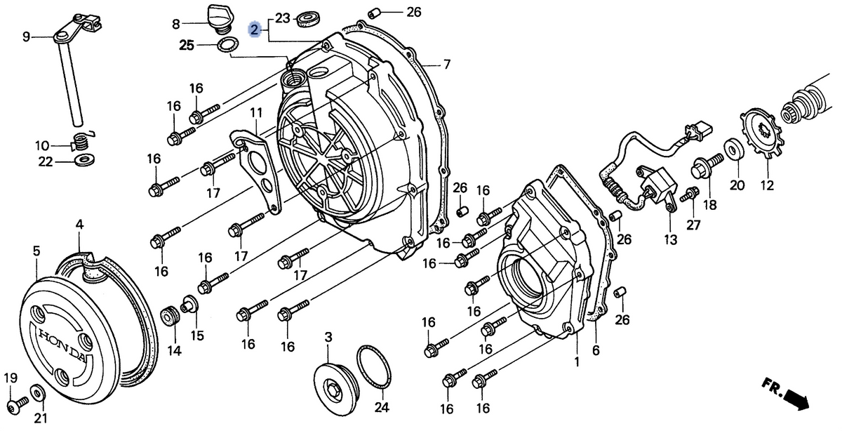 Honda OEM part 11330-MAS-000