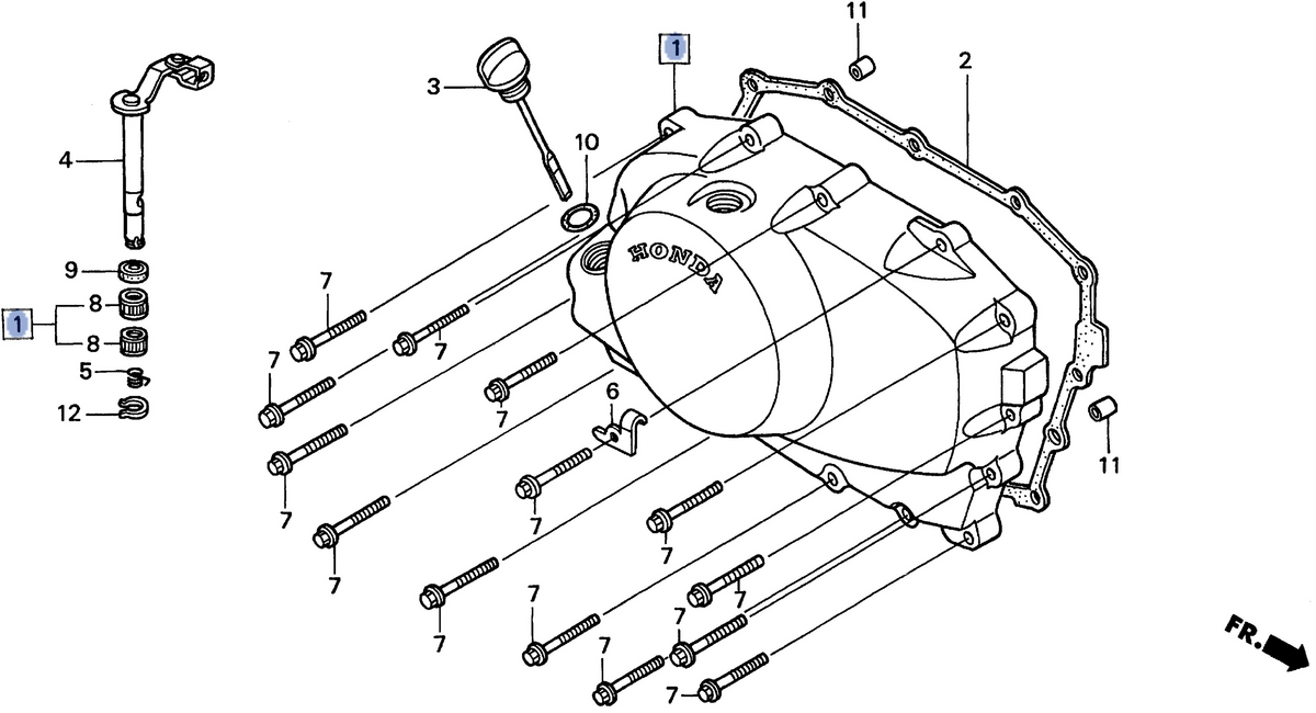 Honda OEM part 11330-MBA-711