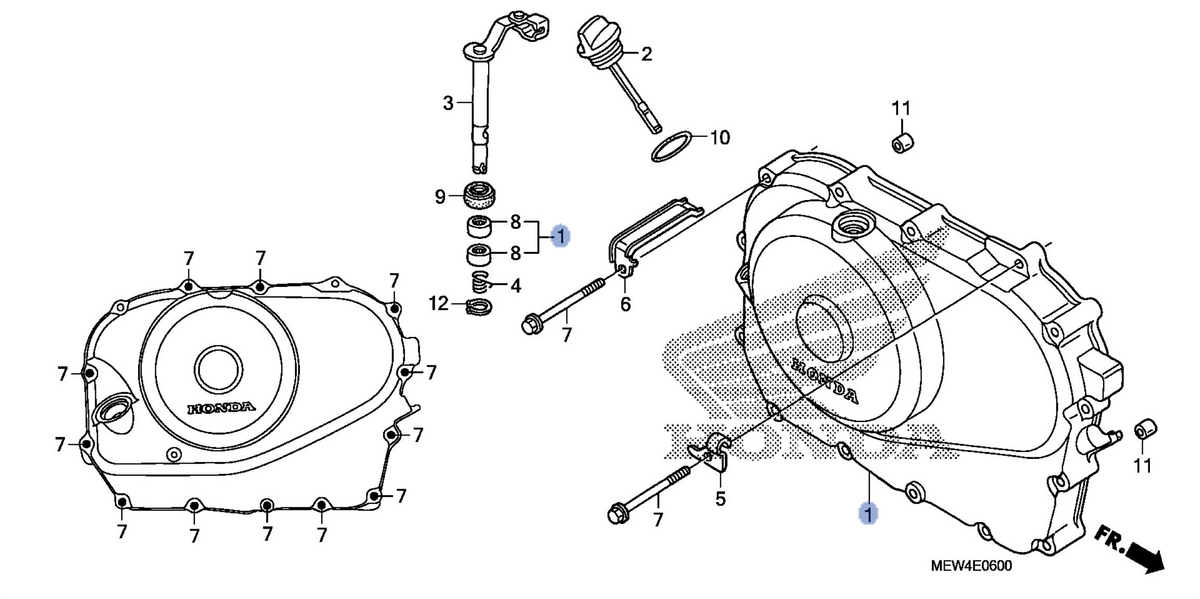 Honda OEM part 11330-MBL-611