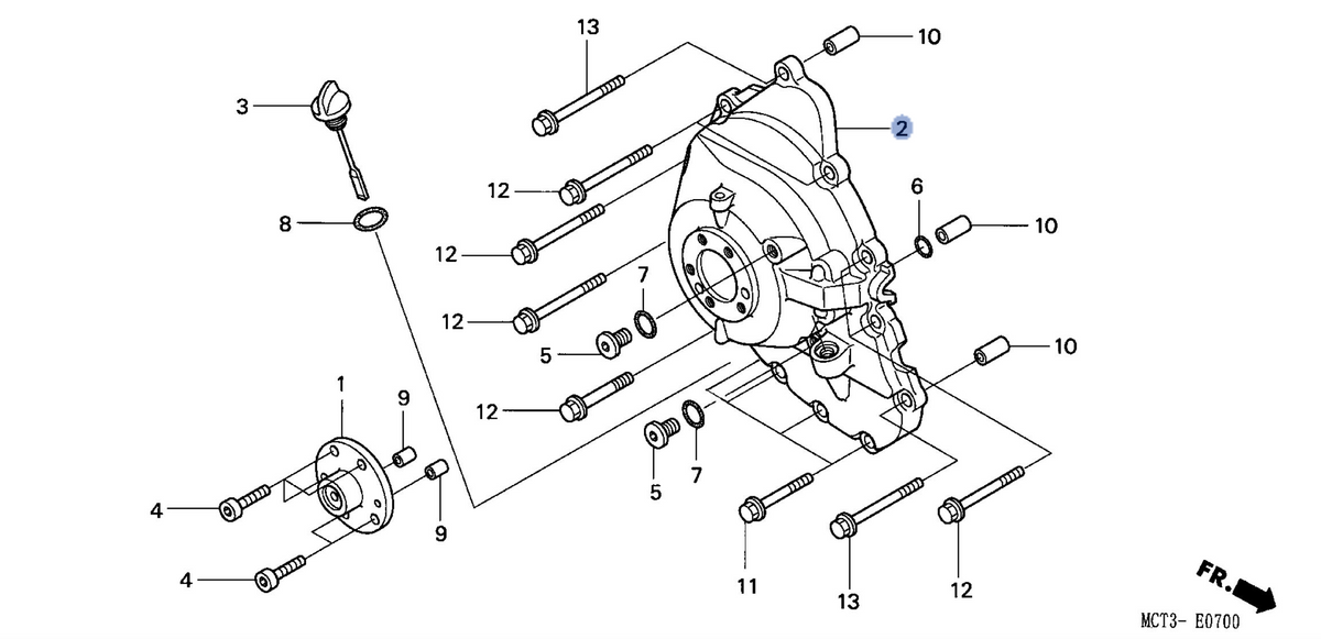 Honda OEM part 11330-MCT-010
