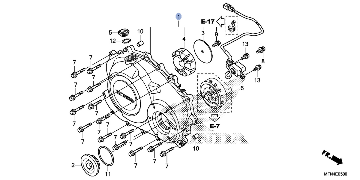 Honda OEM part 11330-MFN-D00
