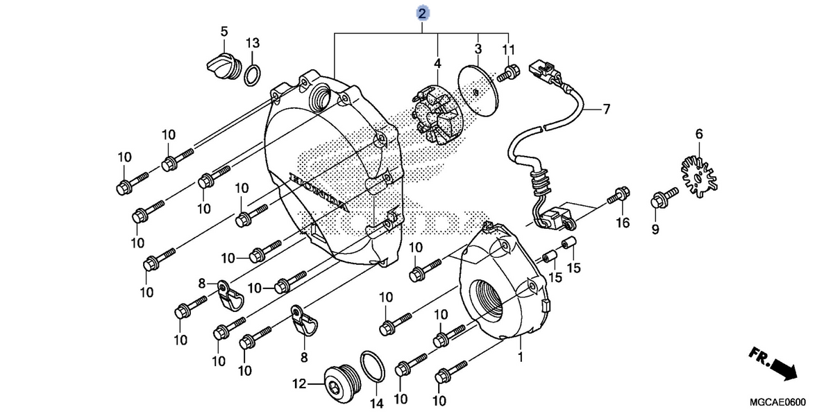 Honda OEM part 11330-MGC-N00