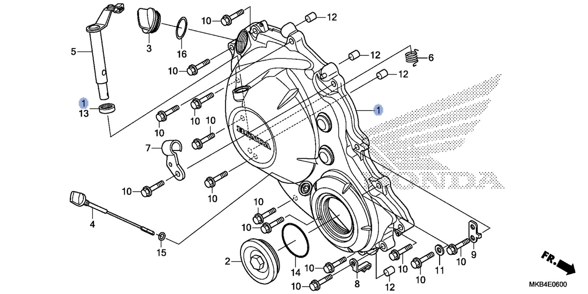 Honda OEM part 11330-MGP-000