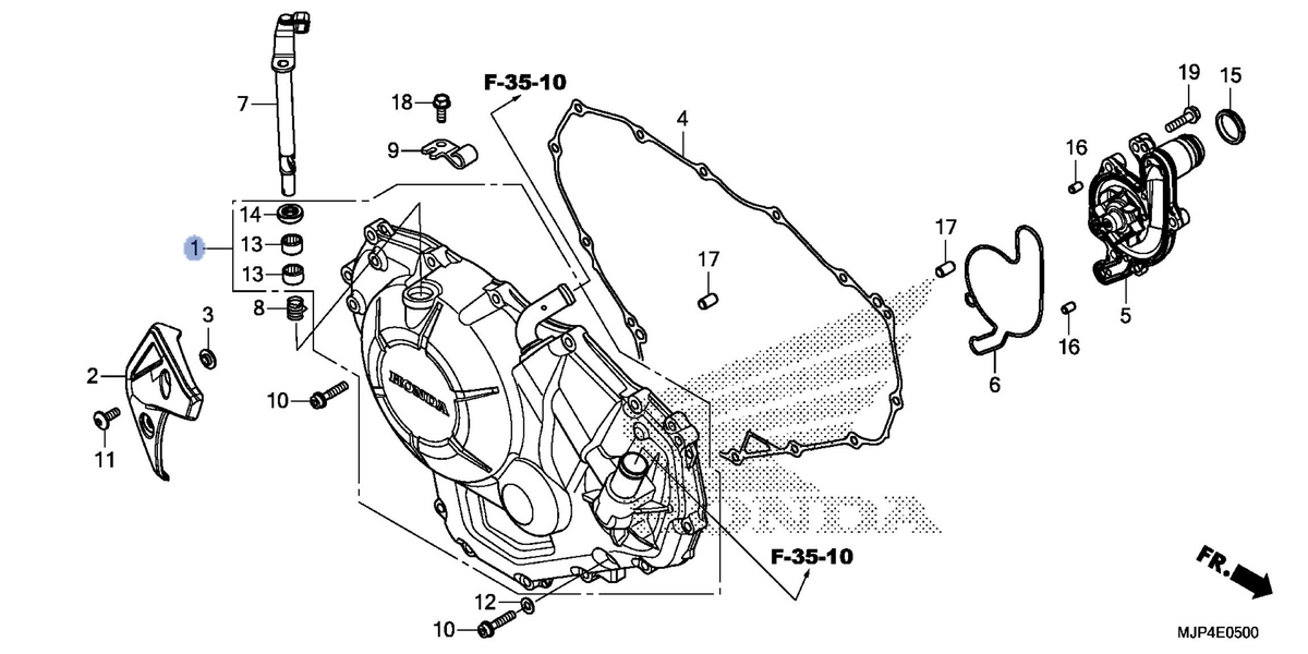 Honda OEM part 11330-MJP-G50