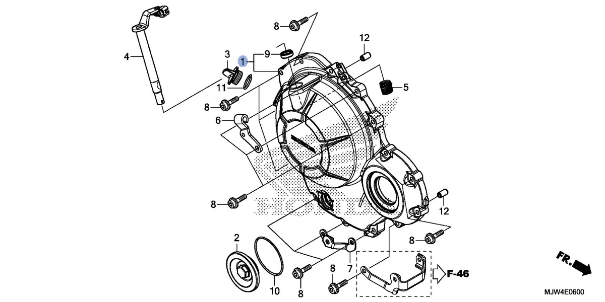 Honda OEM part 11330-MJW-J80