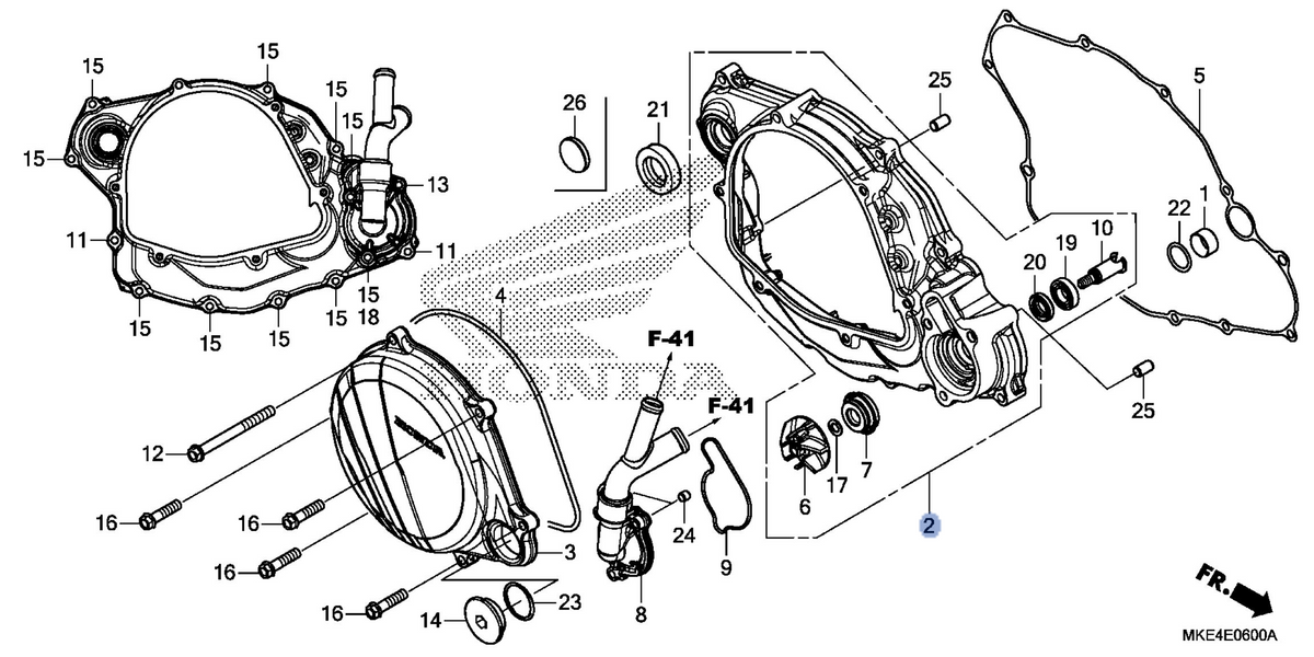 Honda OEM part 11330-MKE-A00