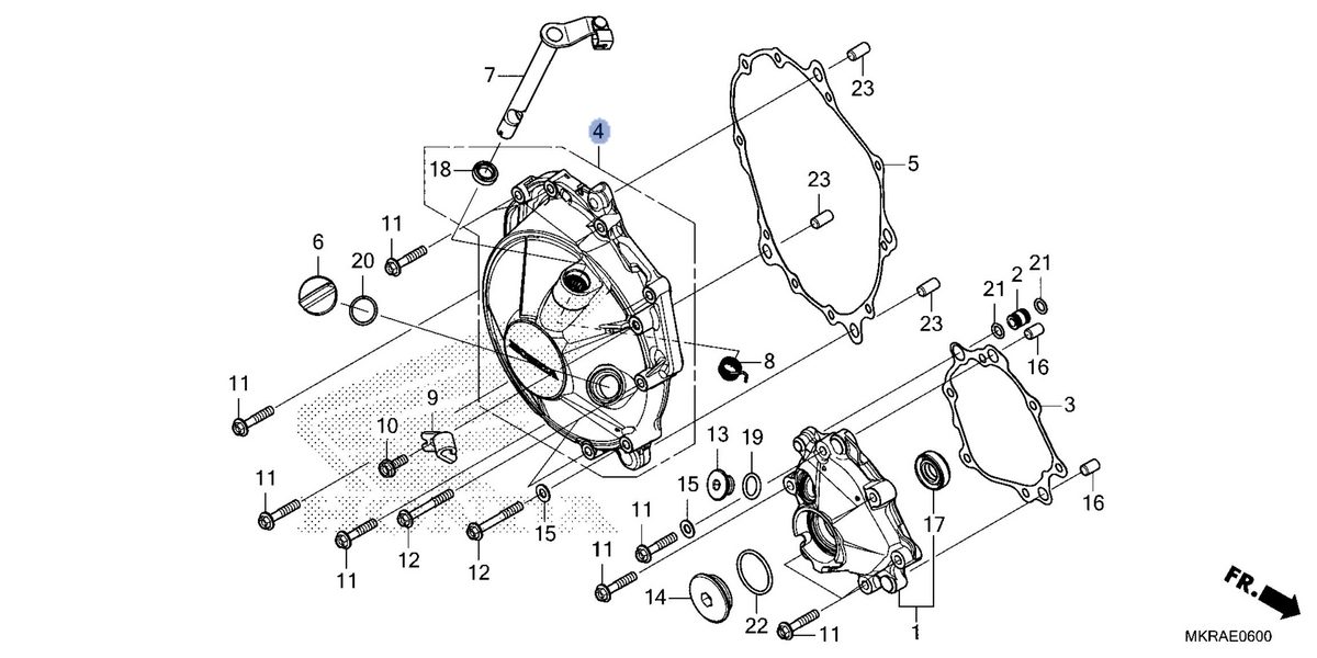 Honda OEM part 11330-MKR-D10