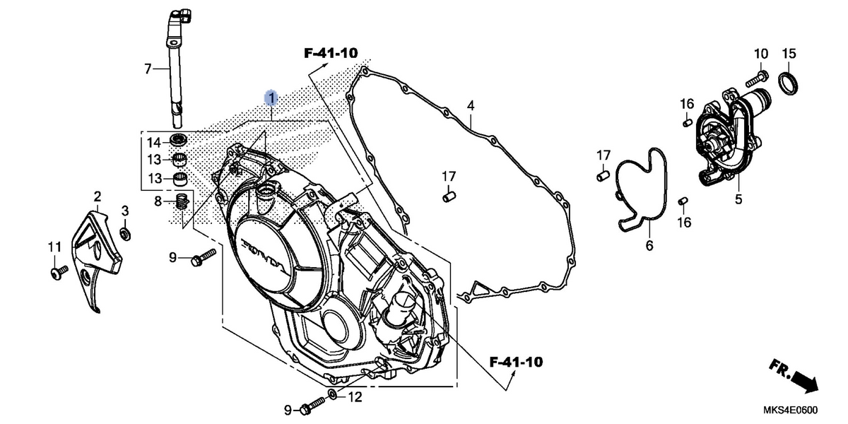 Honda OEM part 11330-MKS-E00