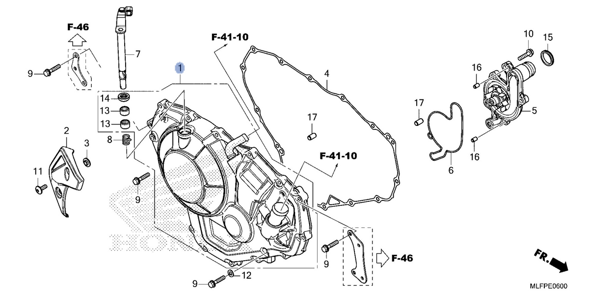 Honda OEM part 11330-MLA-A00