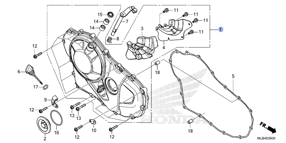 Honda OEM part 11330-MLB-D00