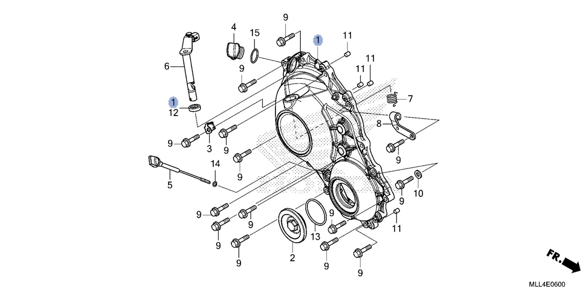 Honda OEM part 11330-MLL-D00