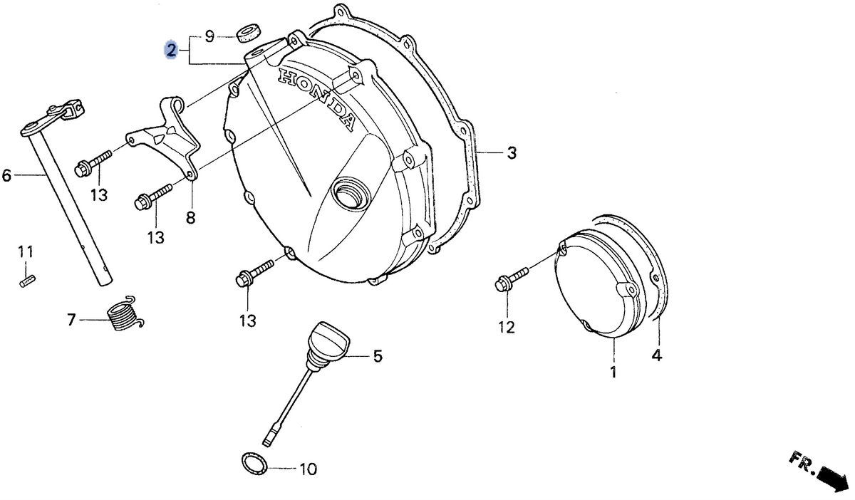 Honda OEM part 11330-MW3-G30