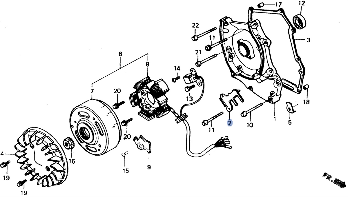 Honda OEM part 11331-GE0-710