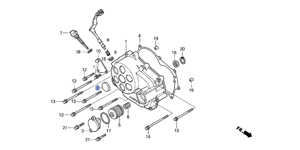 Honda OEM part 11332-KCZ-003