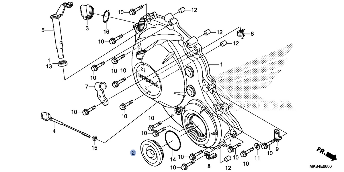 Honda OEM part 11332-MFL-670