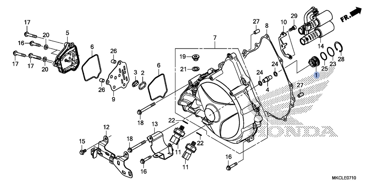 Honda OEM part 11332-MGS-D20