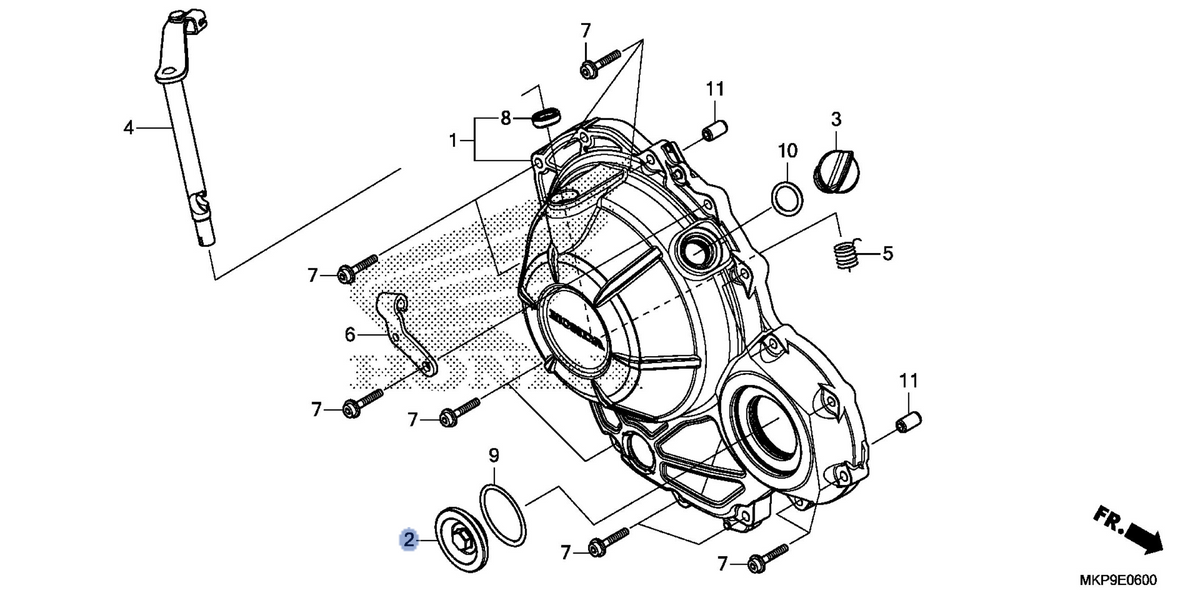 Honda OEM part 11332-MJW-J00