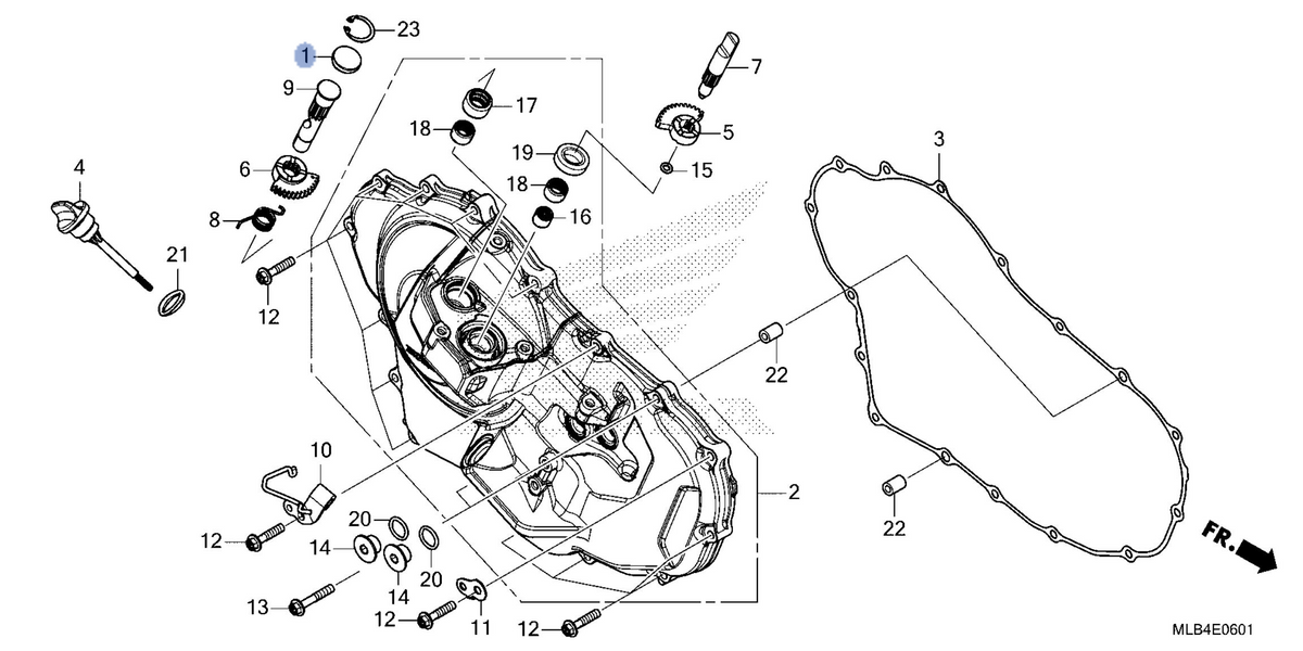 Honda OEM part 11332-MLB-DB1
