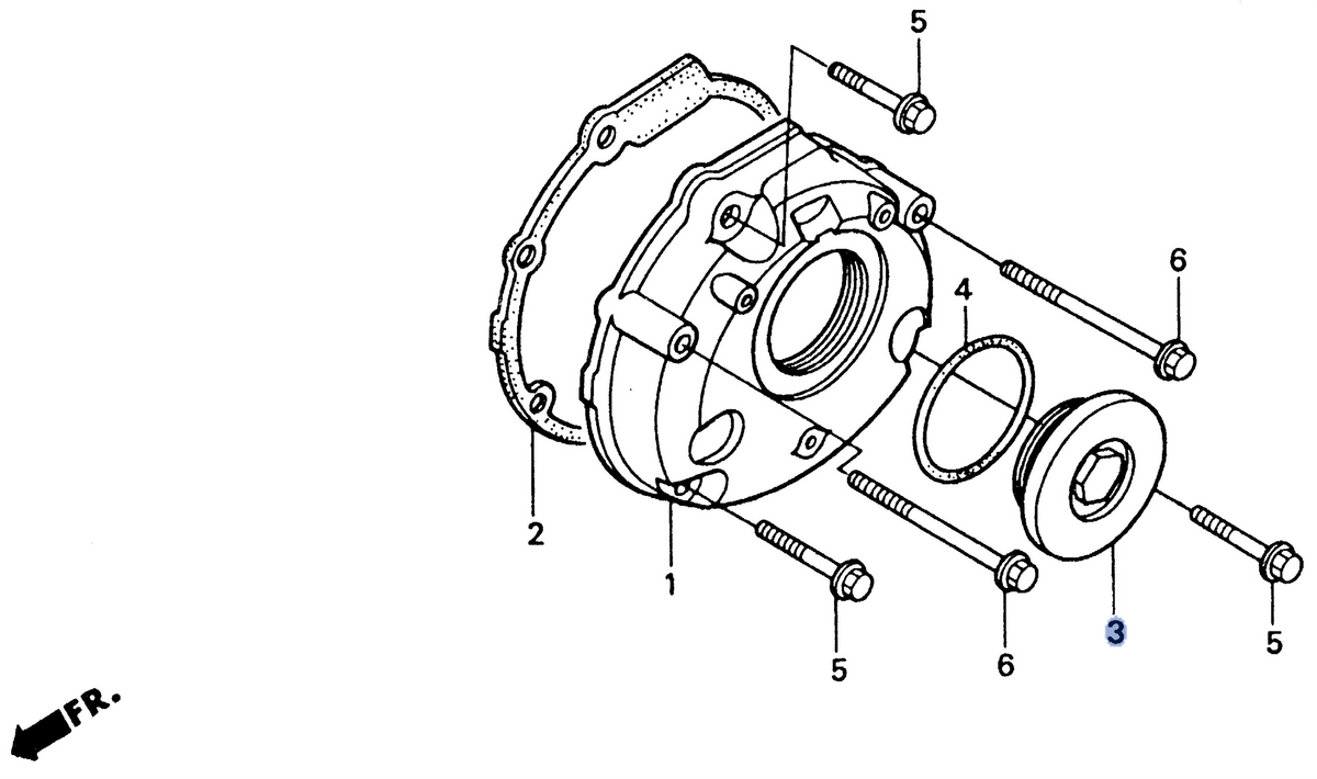 Honda OEM part 11332-MM5-000