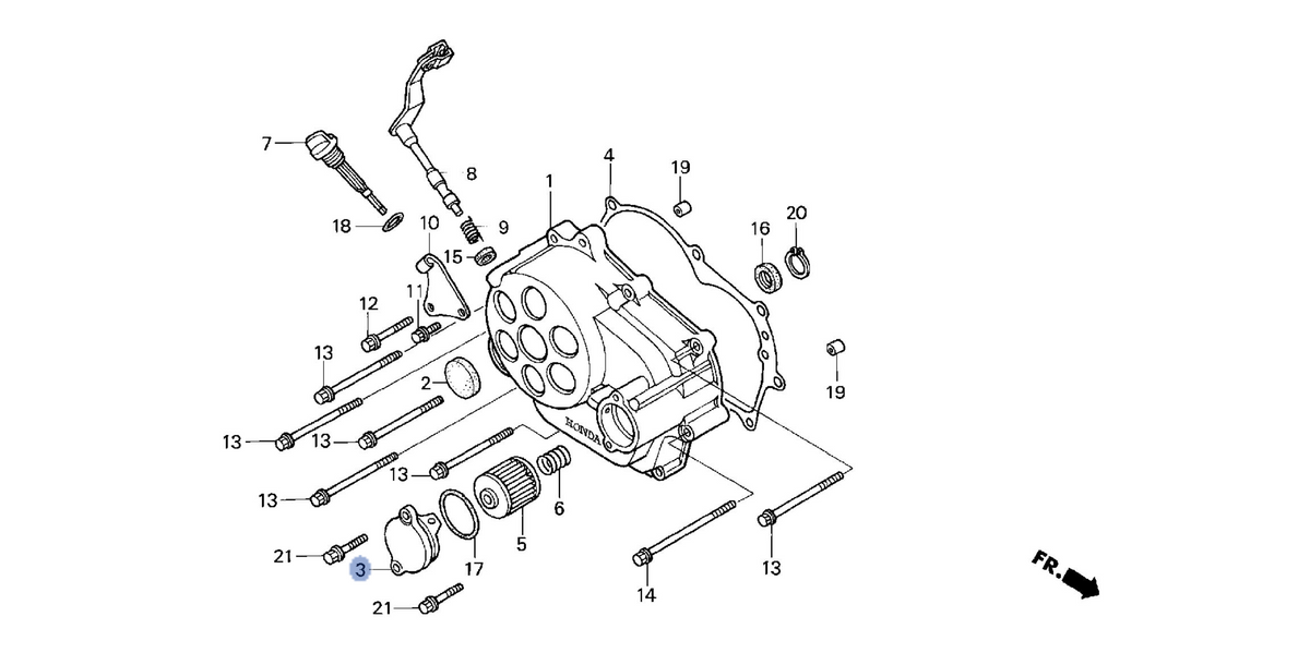 Honda OEM part 11333-GCR-000