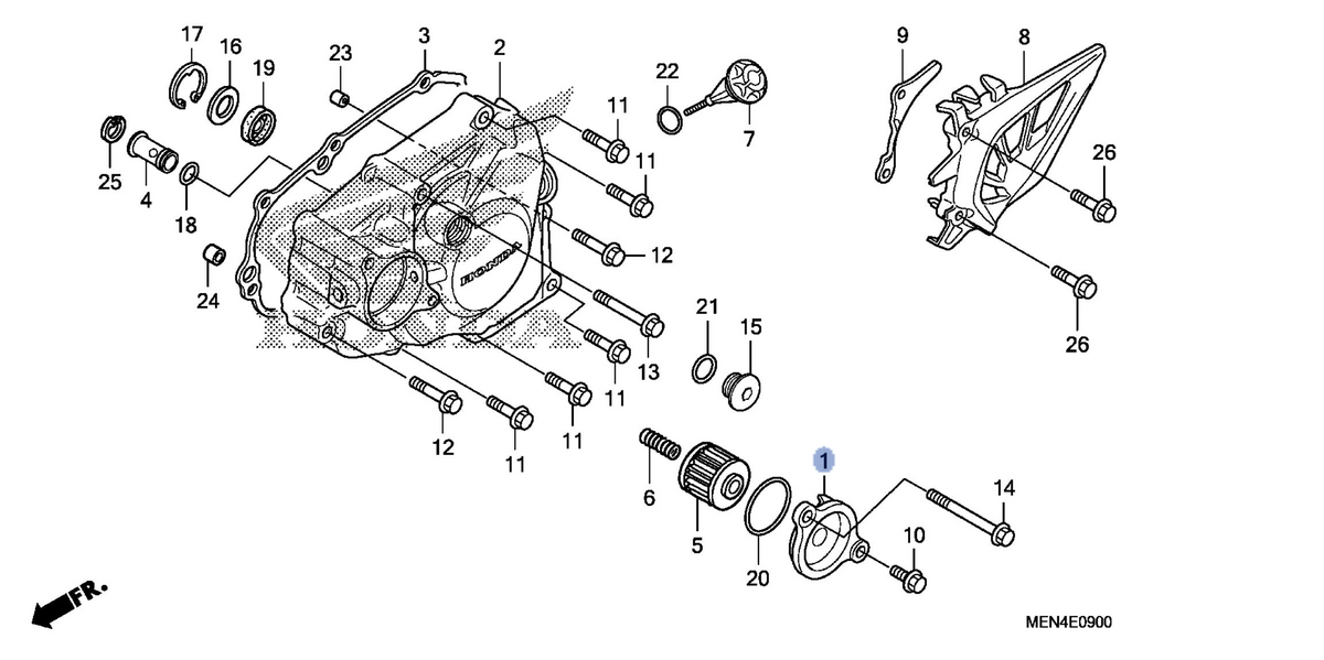 Honda OEM part 11333-MEN-A30