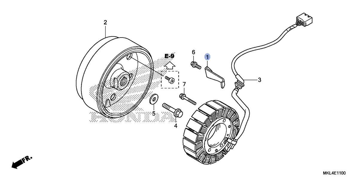 Honda OEM part 11333-MJH-Y00