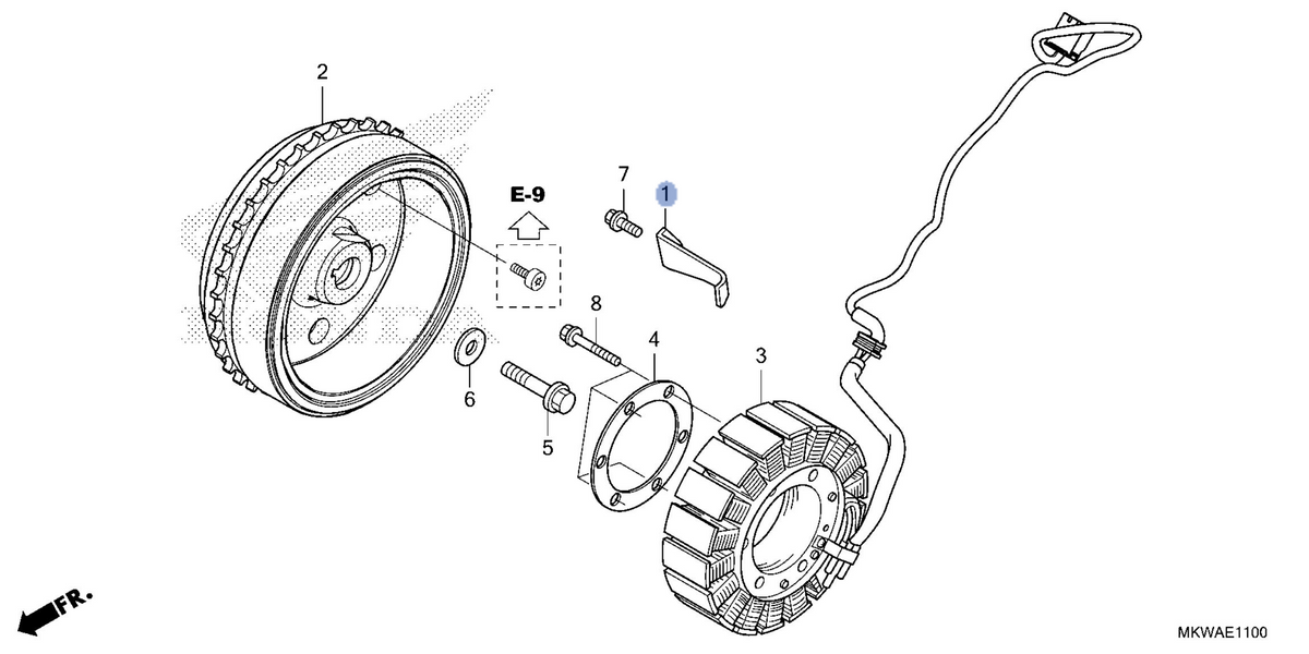 Honda OEM part 11333-MKT-D00
