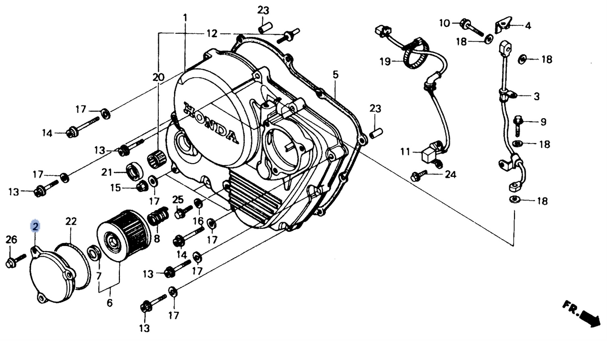 Honda OEM part 11333-MN1-870