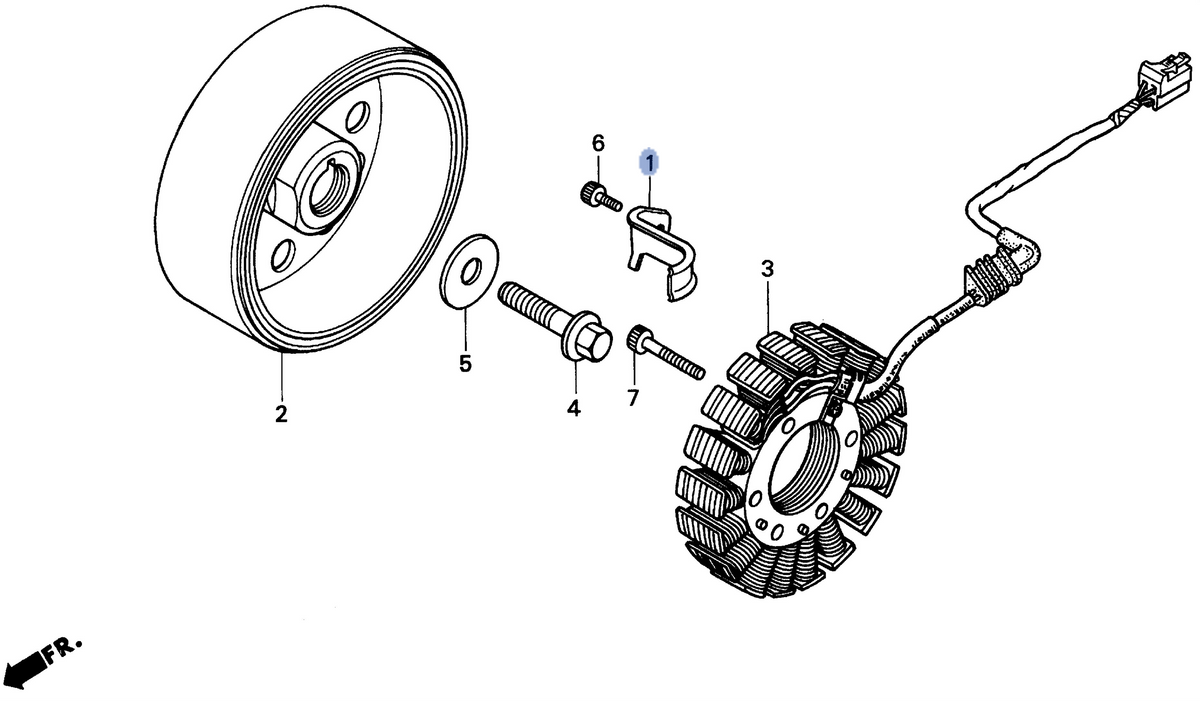 Honda OEM part 11333-MV9-670
