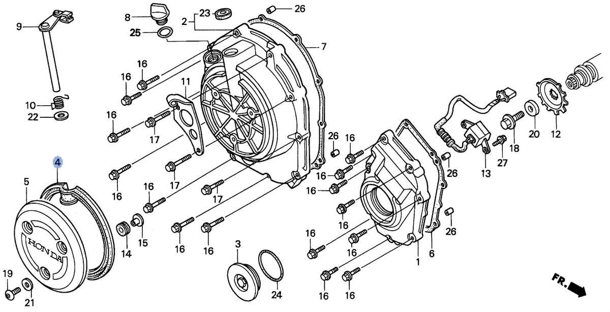 Honda OEM part 11334-MAS-000