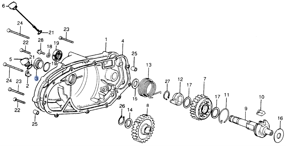 Honda OEM part 11335-357-000