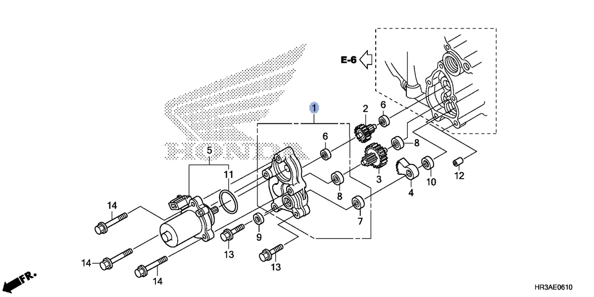 Honda OEM part 11335-HP7-A00