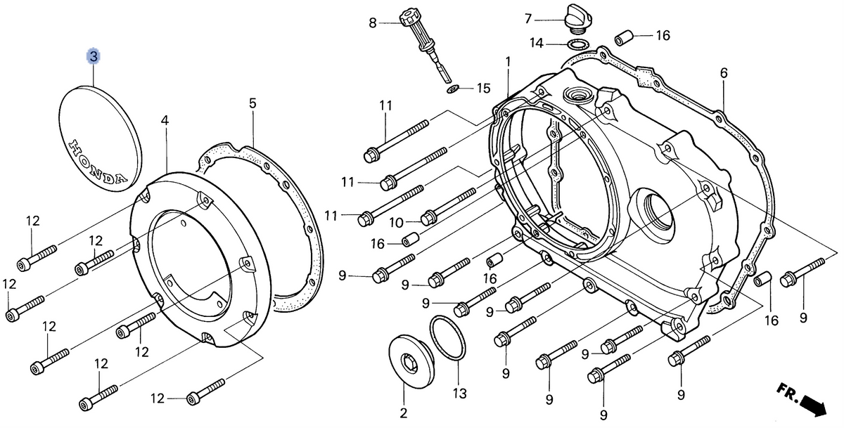 Honda OEM part 11335-MAH-A40