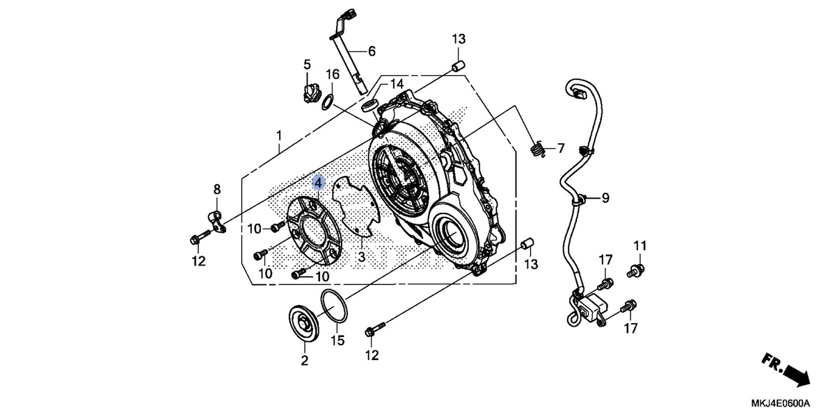 Honda OEM part 11335-MKJ-D00