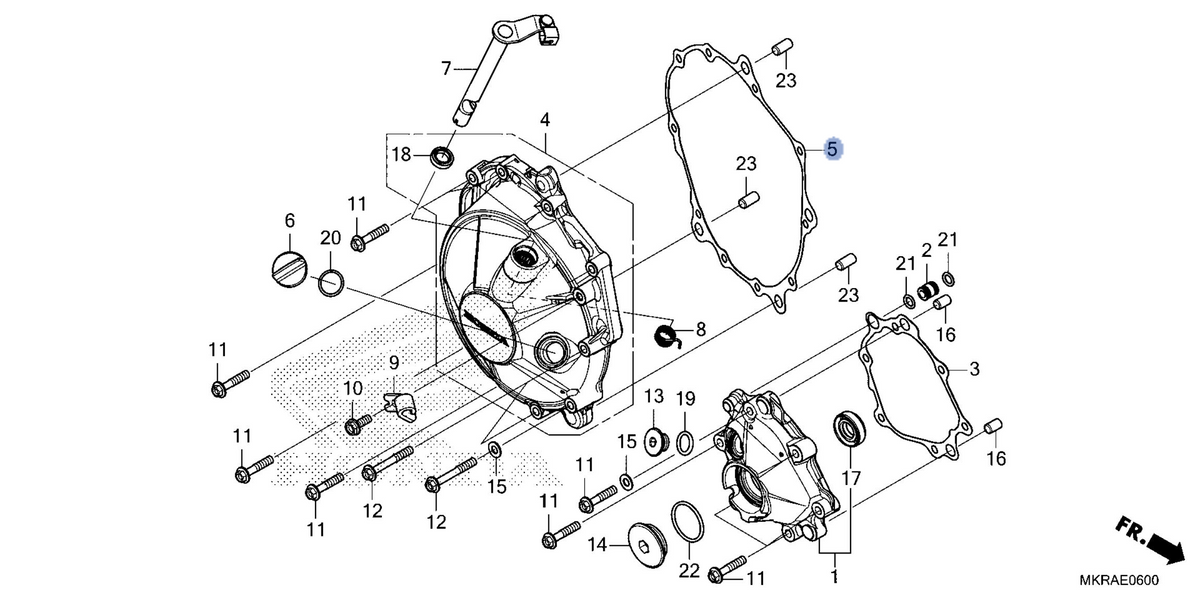 Honda OEM part 11335-MKR-D11