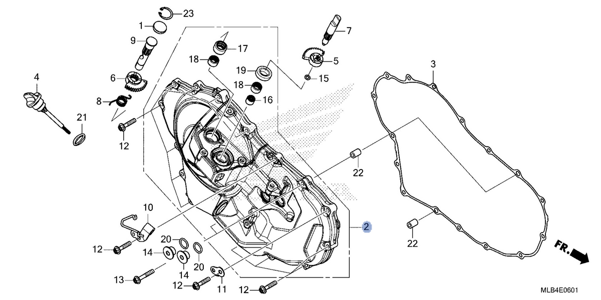 Honda OEM part 11335-MLB-DB0