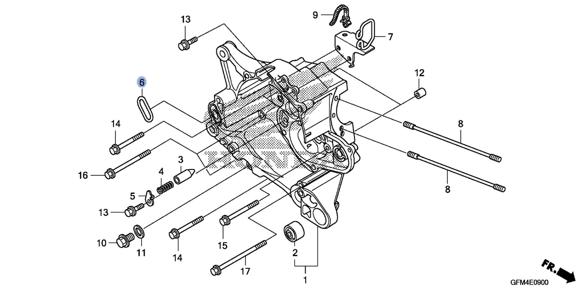 Honda OEM part 11336-GFM-900
