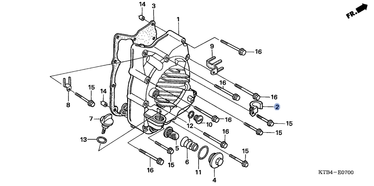 Honda OEM part 11336-KAB-020