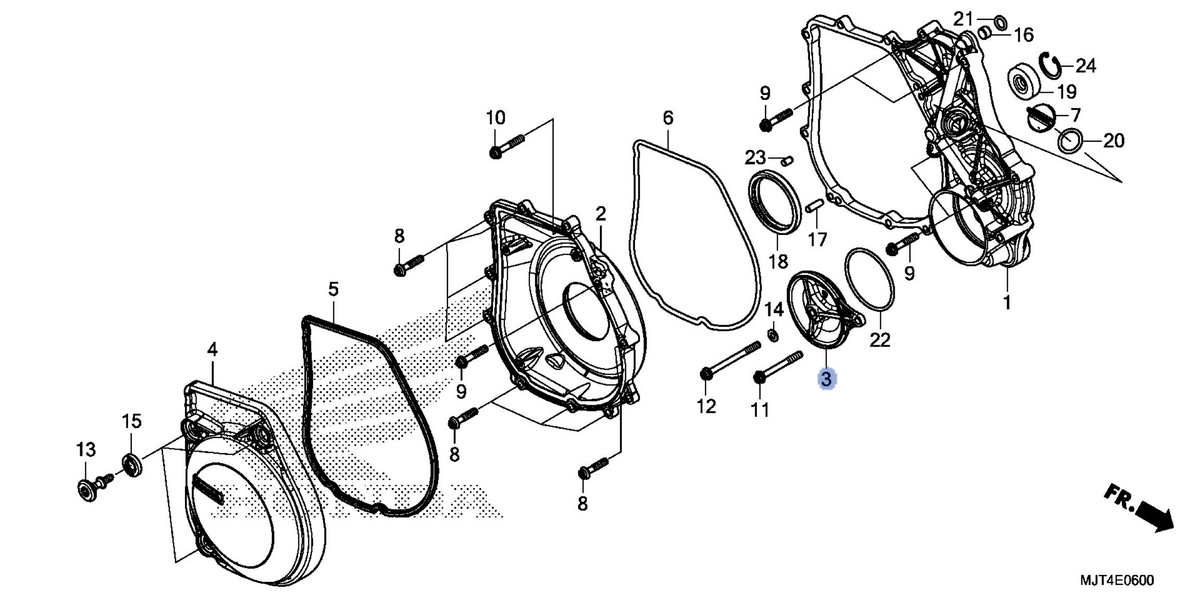 Honda OEM part 11336-MJT-E00