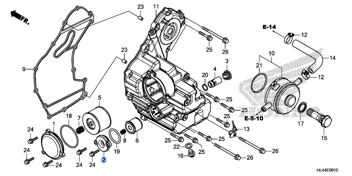 Honda OEM part 11337-HL4-000