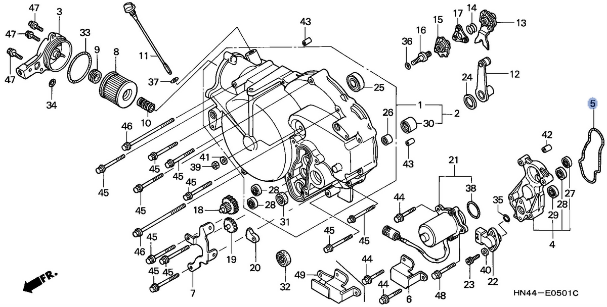 Honda OEM part 11337-HN5-A10