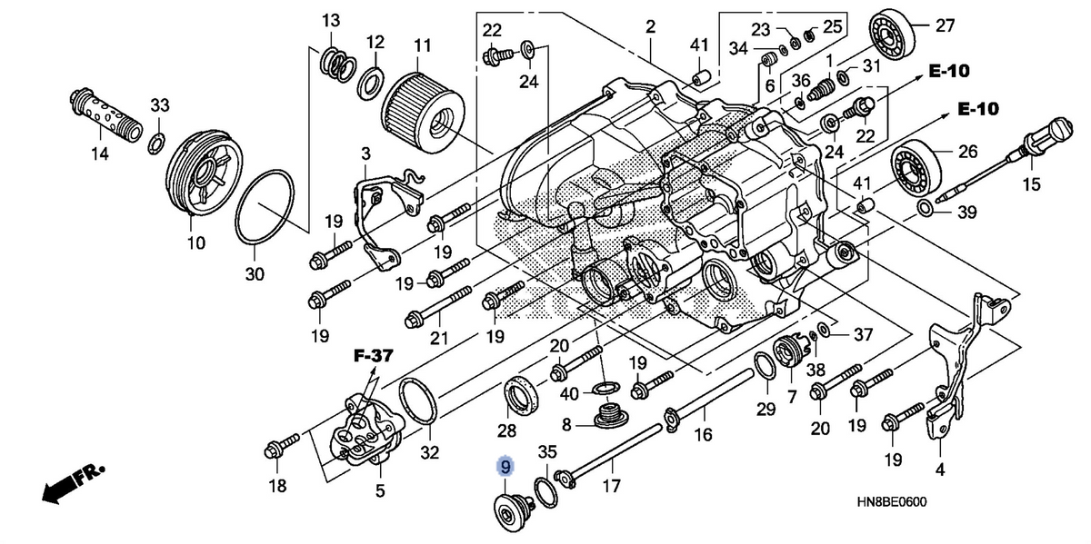 Honda OEM part 11337-HN8-000